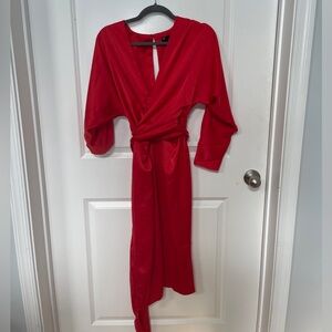 ASOS Red Semi-Formal dress